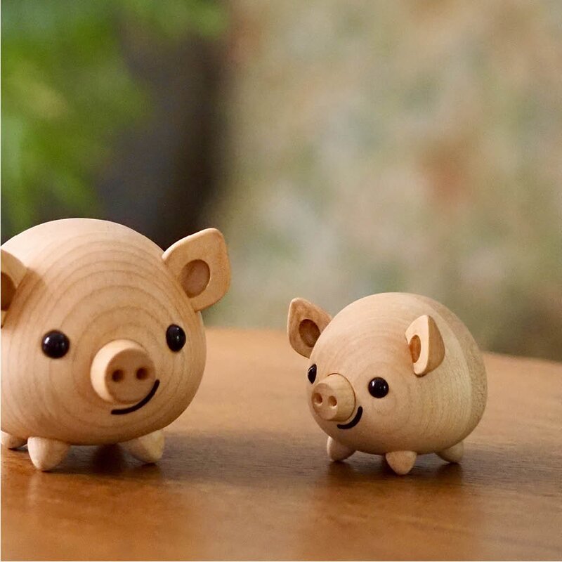 FableWood Trille gris trefigur 5 cm lønn