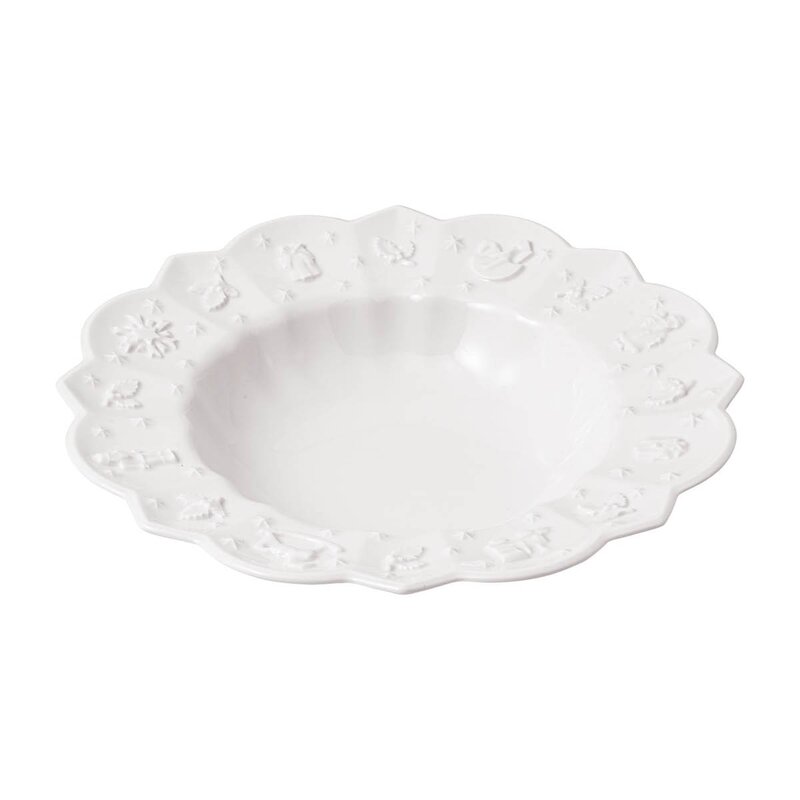 Villeroy & Boch Toy-s Delight Royal Classic dyp tallerken 23 cm hvit