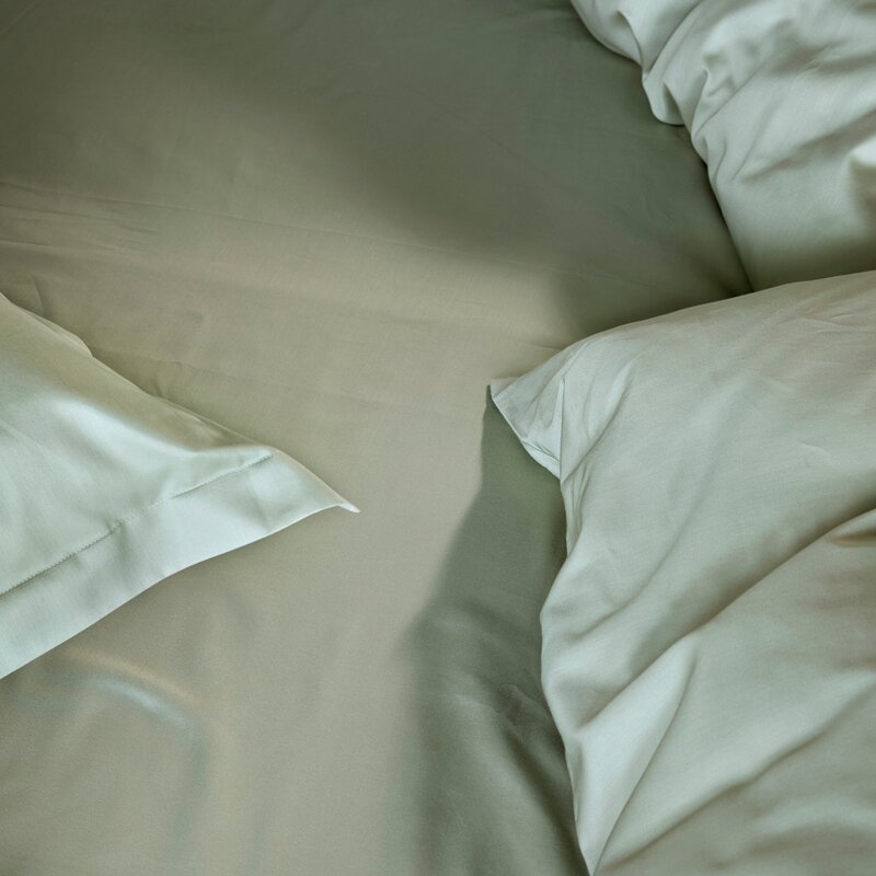 Høie Elegance laken 240x270 cm lintgrønn