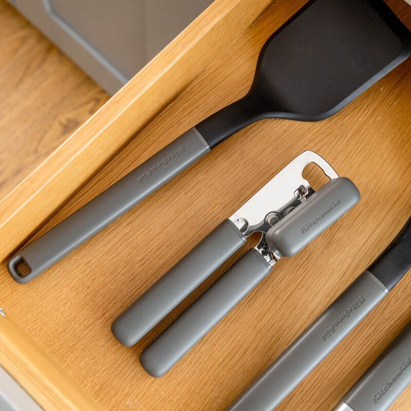 KitchenAid Classic boksåpner 20 cm charcoal grey