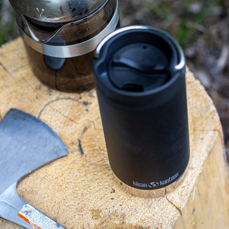 Klean Kanteen TKWide termokopp 47 cl med kafélokk svart