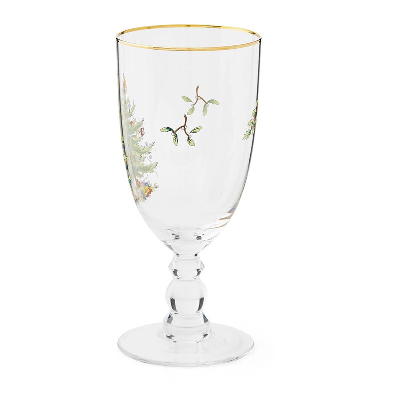 Spode Christmas Tree gobletglass 45 cl 4 stk