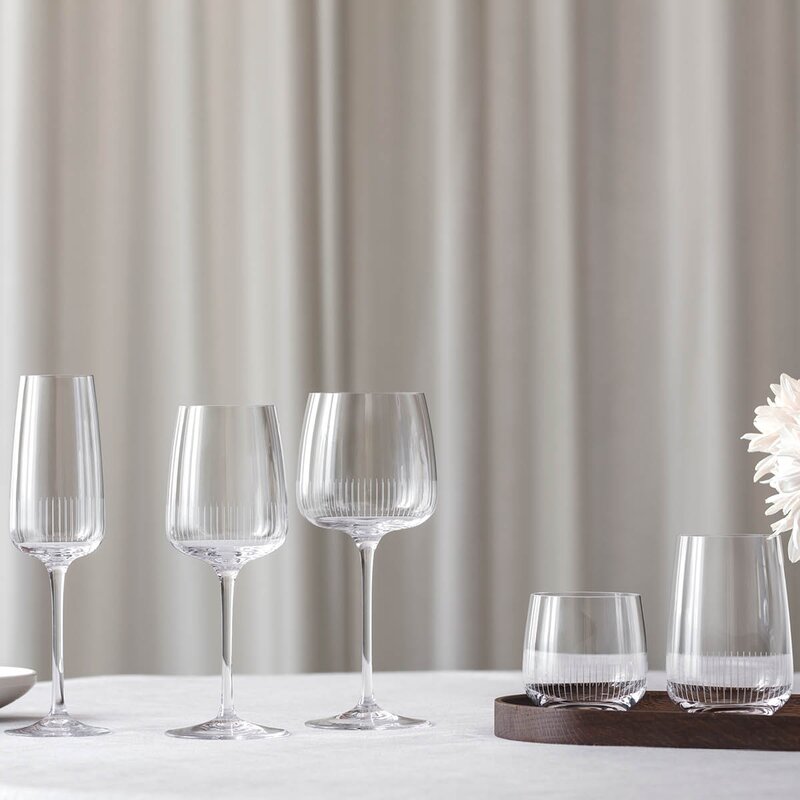 Villeroy & Boch Afina vannglass 20 cl 4 stk klar