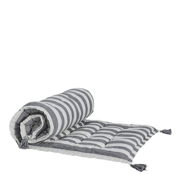 Lene Bjerre Felima sittepute/madrass 190x70 cm hvit/mørk grå