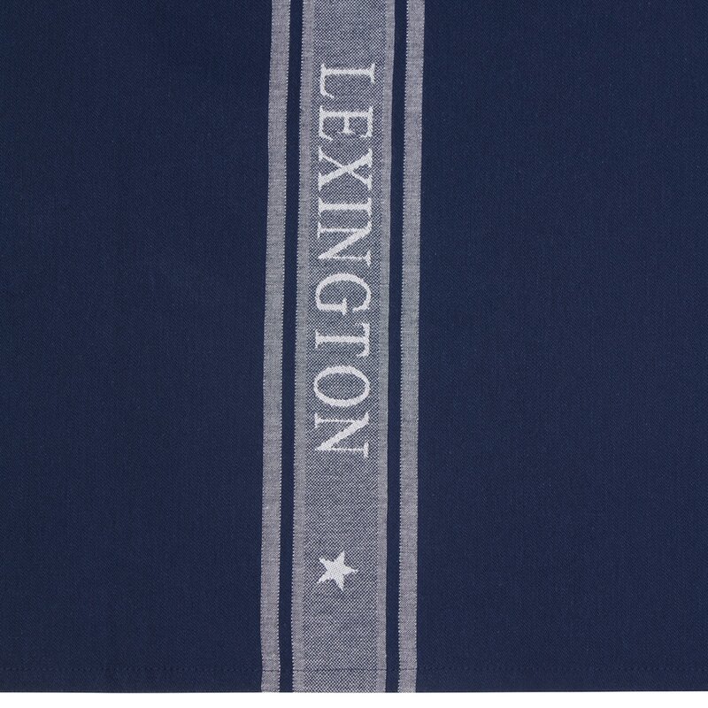 Lexington Icons kjøkkenhåndkle stjerne 70x50 cm dress blå/hvit