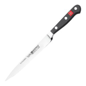 Wüsthof Classic fiskefileteringskniv 16 cm fleksibelt blad svart