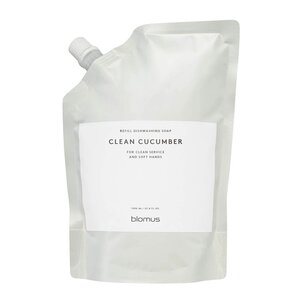 Blomus Satomi oppvasksåpe refill clean cucumber 1L