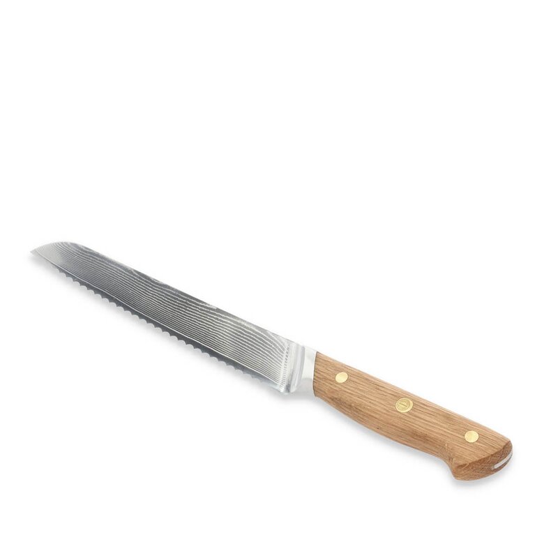 Pillivuyt Gourmet Douron santokukniv 30,5 cm damaskusstål/eik