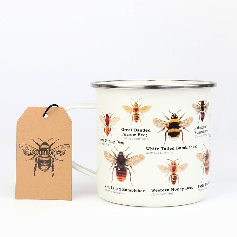 Gift Republic Emaljekopp 50 cl bier