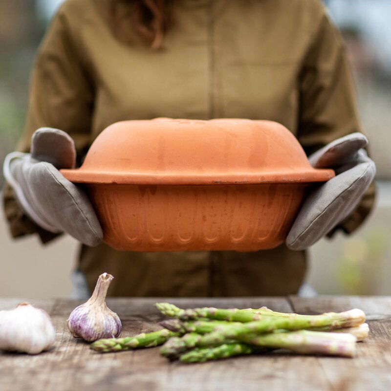 The Organic Company Ovnvotter 15x31 cm 2 stk clay