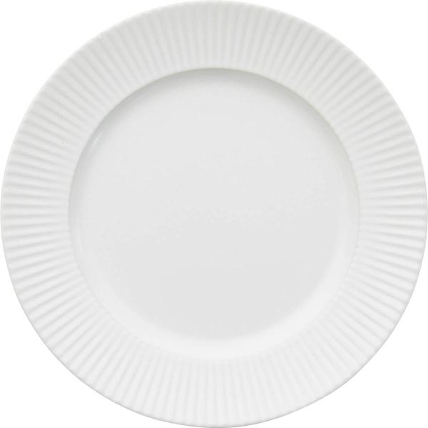 Aida Groovy stentøy frokosttallerken 21 cm hvit