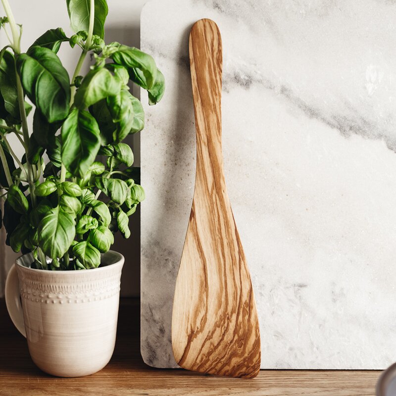 Heirol Stekespade 32 cm oliventre