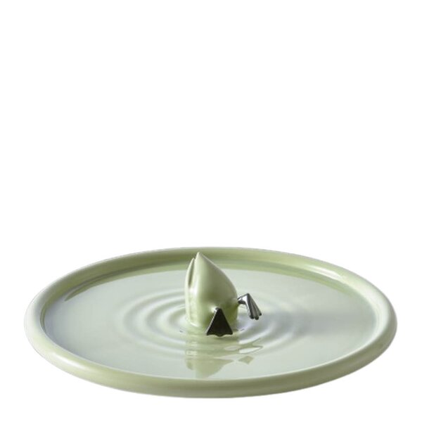 Pols Potten Duck tallerken 40 cm dykkende and grønn