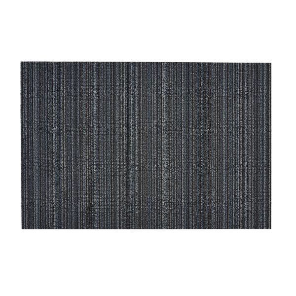 Chilewich Skinny Stripe dørmatte 46x71 cm blue