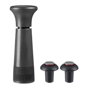 Innovine Vakuumpumpe-vinsparer 18x11,5 cm grafitt