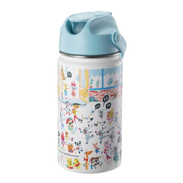 Modern House Bukkene Bruse drikkeflaske 0,4L back to school blå