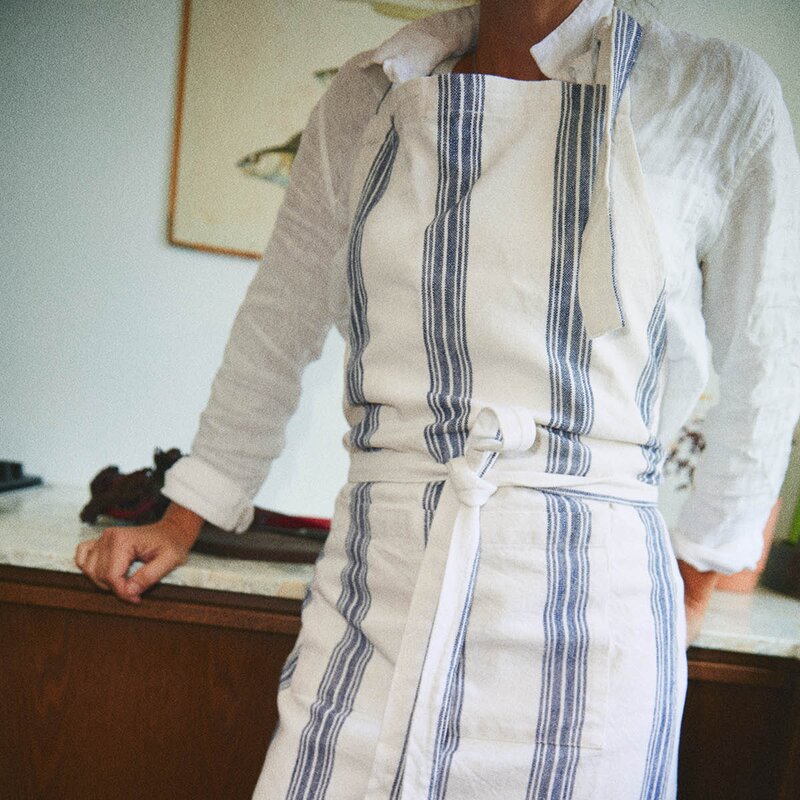 Rosendahl Garn forkle one size blå