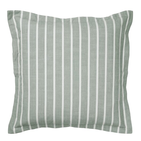 Broste Copenhagen Marta putetrekk 50x50 cm Agave Green/Light Beige