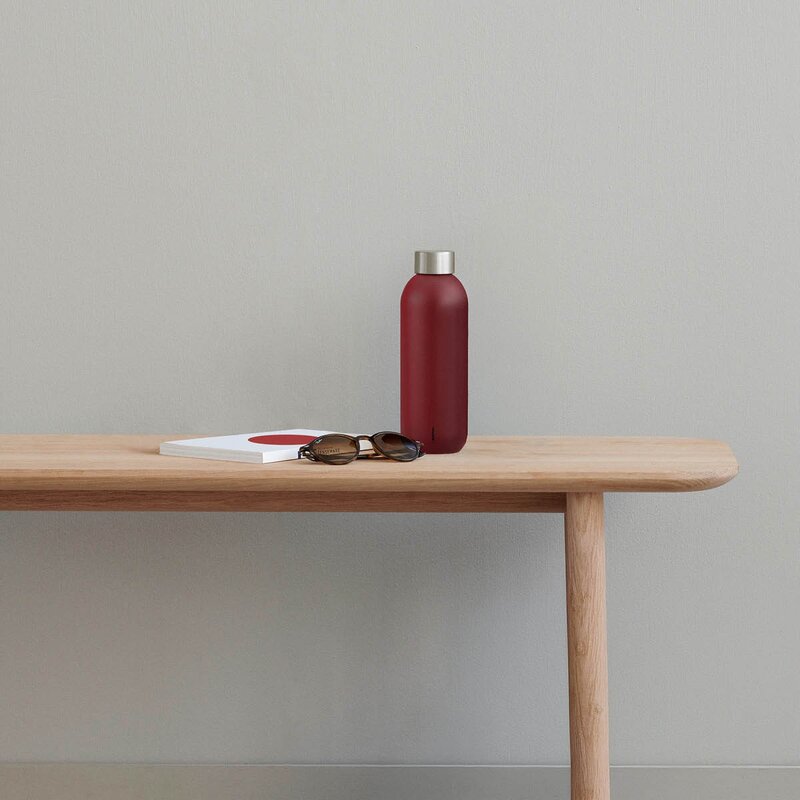 Stelton Keep Cool termoflaske 0,6L soft cherry red