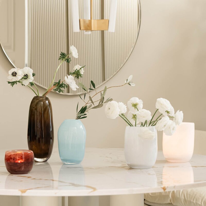 Magnor Lumo vase 21 cm blå