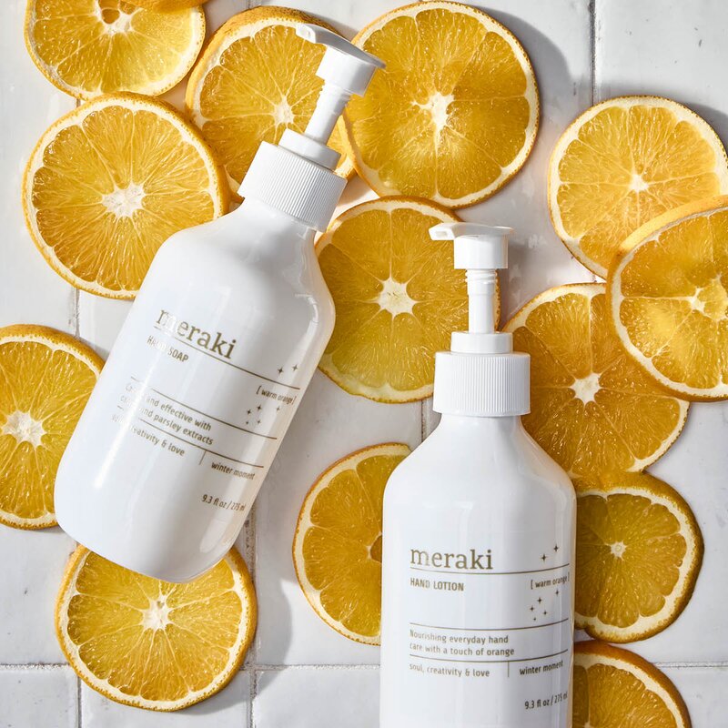 Meraki Gaveeske winter moment håndpleie 275 ml 2 stk warm orange