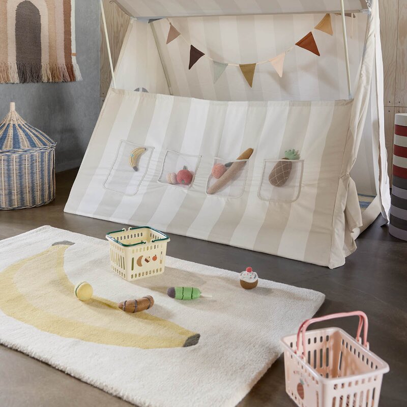 OYOY Yummy mini frukt 12x12 cm Multi