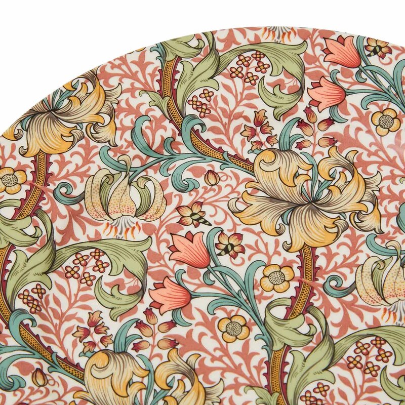 Spode Morris & Co tallerken 20 cm 4 stk
