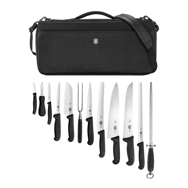 Victorinox Victorinox knivveske 12 deler svart