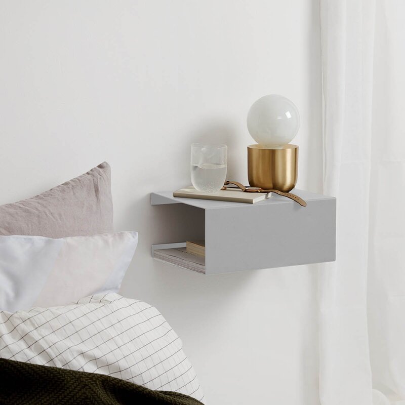 ReCollector BoxShelf hylle 35x25x15 cm Stone Silver