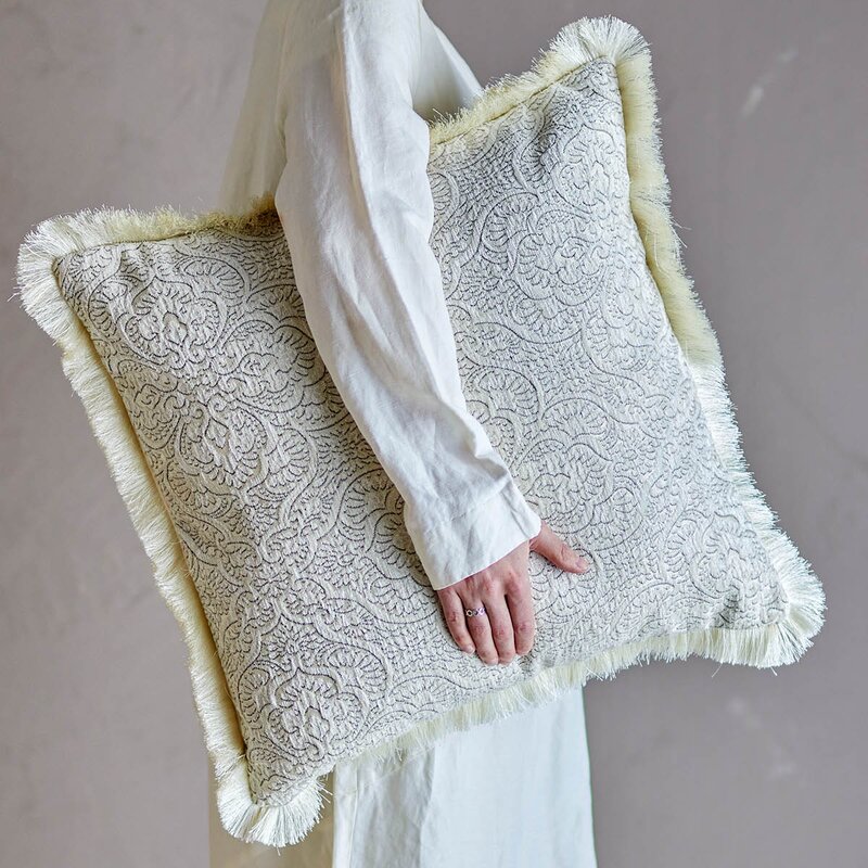 Bloomingville Pute Cabrie 45x45 cm natur