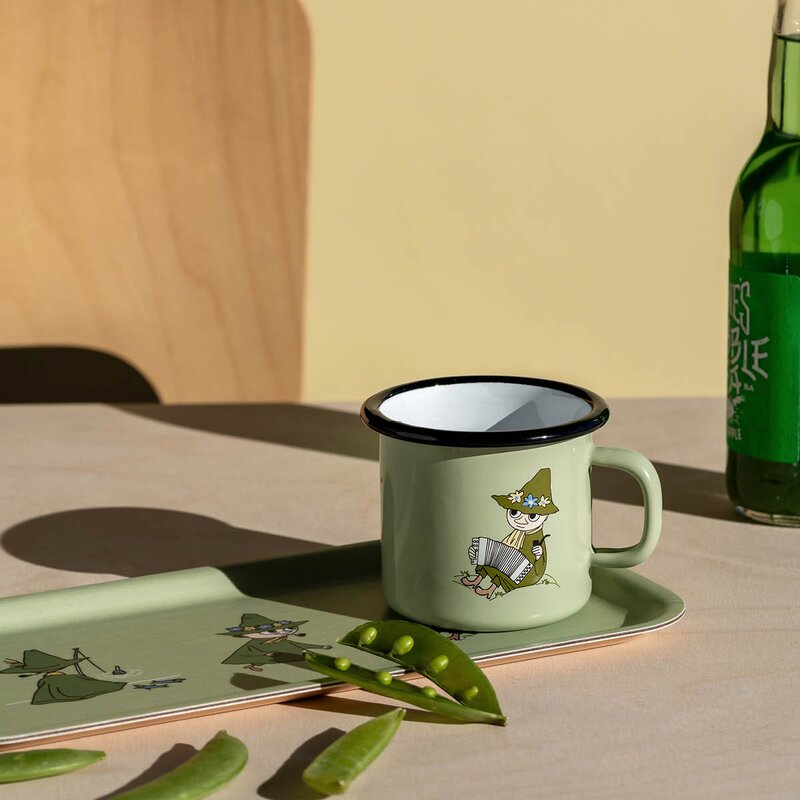 Muurla Mummi brett 13x27 cm Snusmumrikken grønn