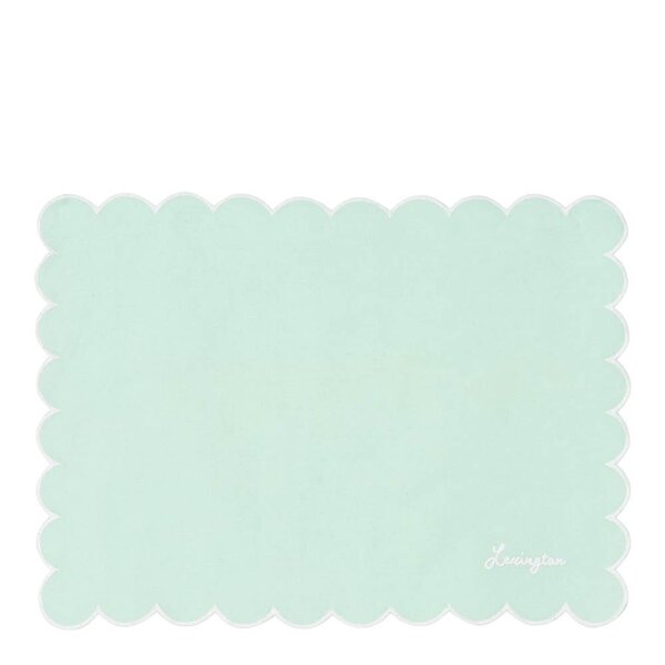 Lexington Spisebrikke vokset lin/bomull 35x45 cm grønn