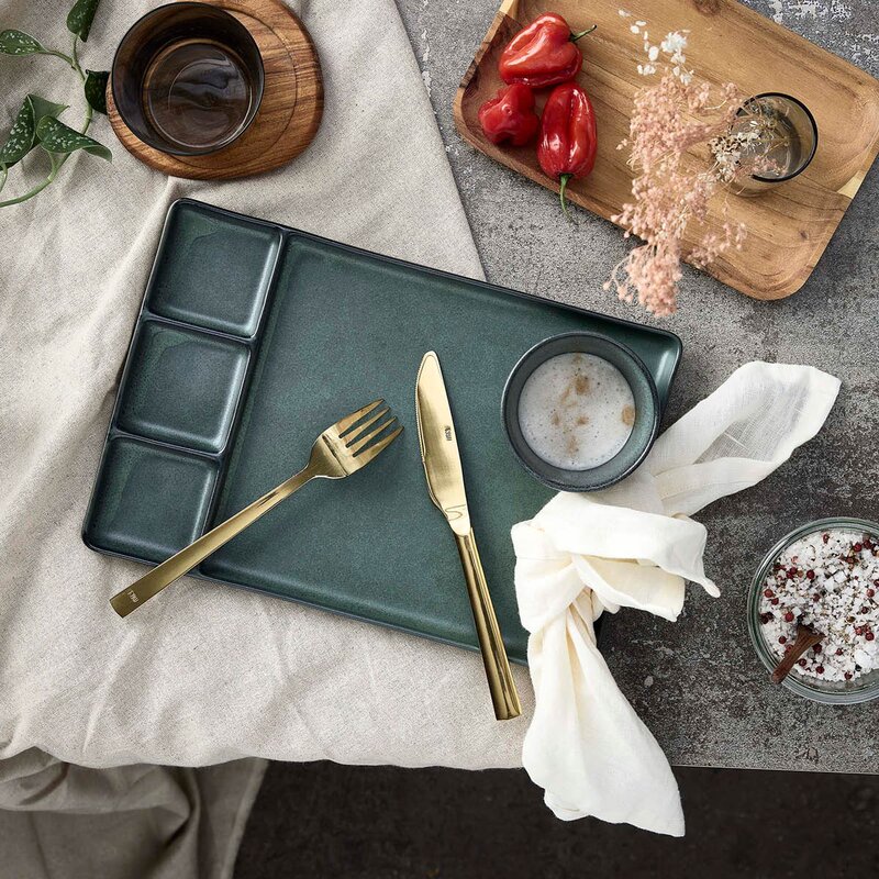 Aida RAW tapas-/sushitallerken 31,5x21,5 cm northern green