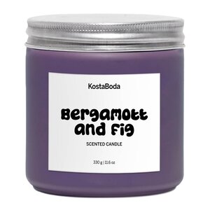 Kosta Boda Mind duftlys 10 cm Bergamott & Fig