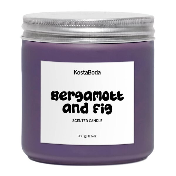 Kosta Boda Mind duftlys 10 cm Bergamott & Fig