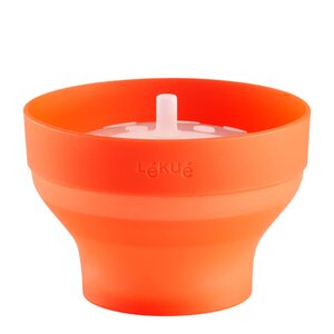 Popcornmaker for mikrobølgeovn 0,7 L 2 stk rød