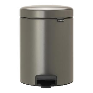Brabantia NewIcon pedalbøtte 5L platinum