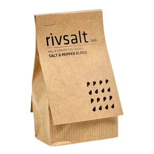 Rivsalt Salt & pepper 043 refill krydderblanding 140g