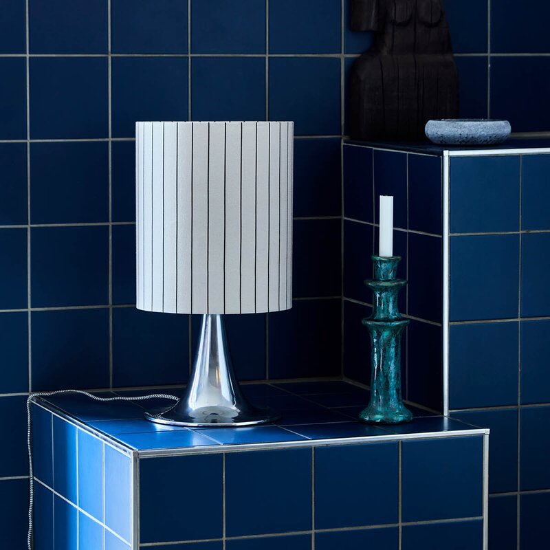 House Doctor Bordlampe Tulip 50x26 cm sølv