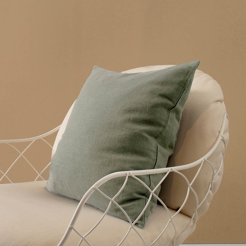 Himla Sunshine putetrekk lin 50x50 cm sage