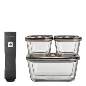 Caso Vacu OneTouch Eco vakuumsett svart