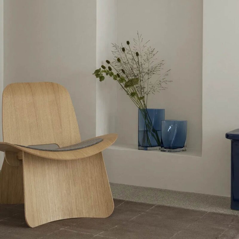 Blomus Duasis vase S 21x18x10 cm blå