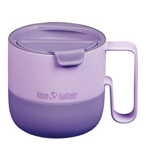 Klean Kanteen Rise kopp 41 cl med flipplokk Orchid Bloom