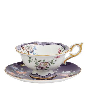 Wedgwood Wonderlust&nbsp;tekopp & asjett midnight crane 