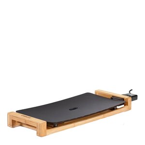 PRINCESS Bordgrill 50x25 cm 2200W non-stick svart/bambus