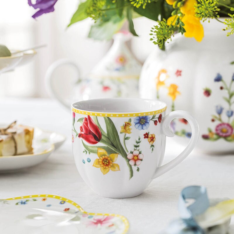Villeroy & Boch Spring Awakening krus 39 cl 2 stk flerfarget