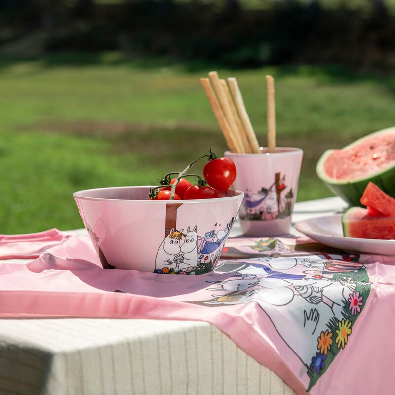 Les Artistes Mummi handlenett 20 L Piknik rosa