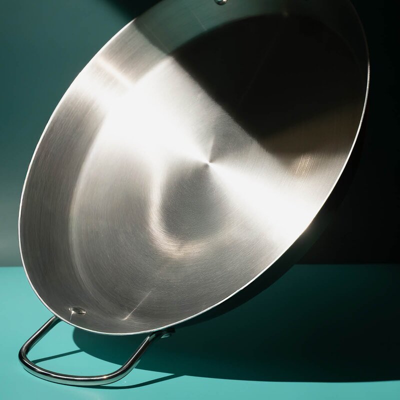 Ibili Paellapanne 38 cm rustfritt stål