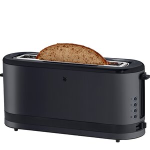 WMF KitchenMinis brødrister med lang rille 900W svart