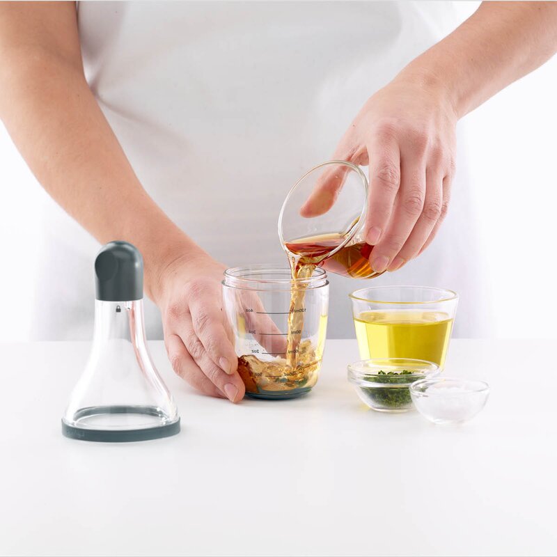 Lékué Dressing-shaker 0,2 L grå/klar
